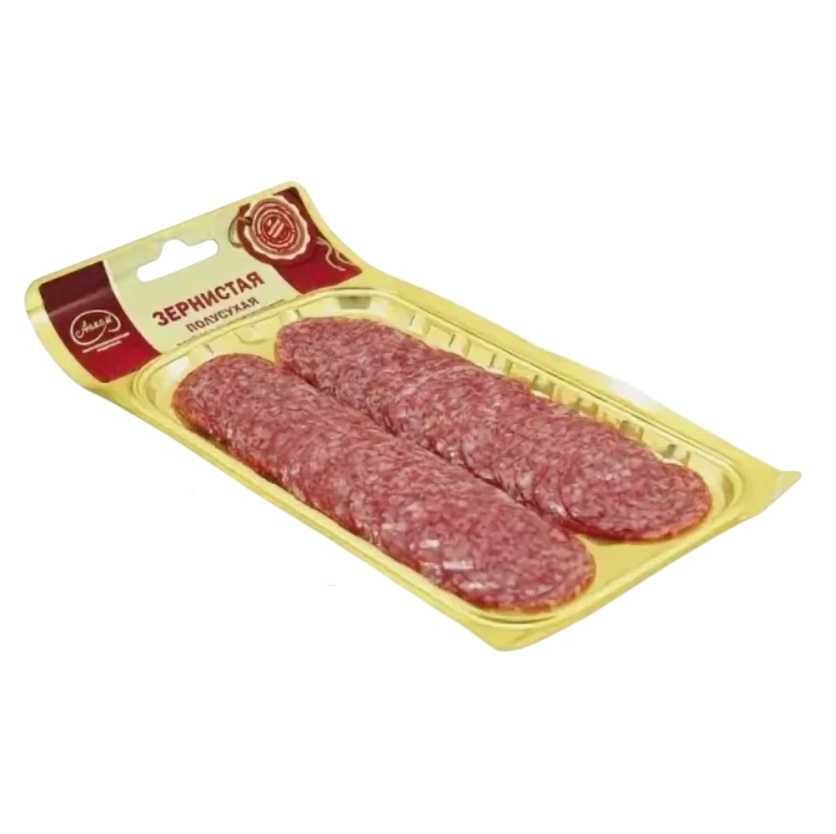 Колбаса с/к "Зернистая" нарезка (шт. 100 г) НДС 10% ТМ Анком
