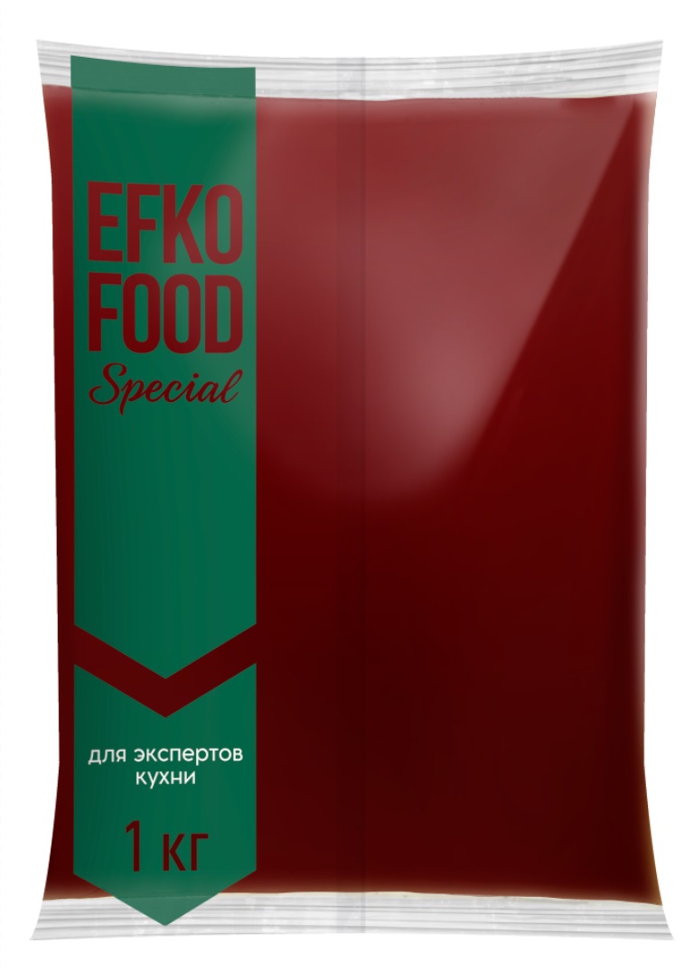 Кетчуп EFKO FOOD special Томатный 1 категории балк 1 кг