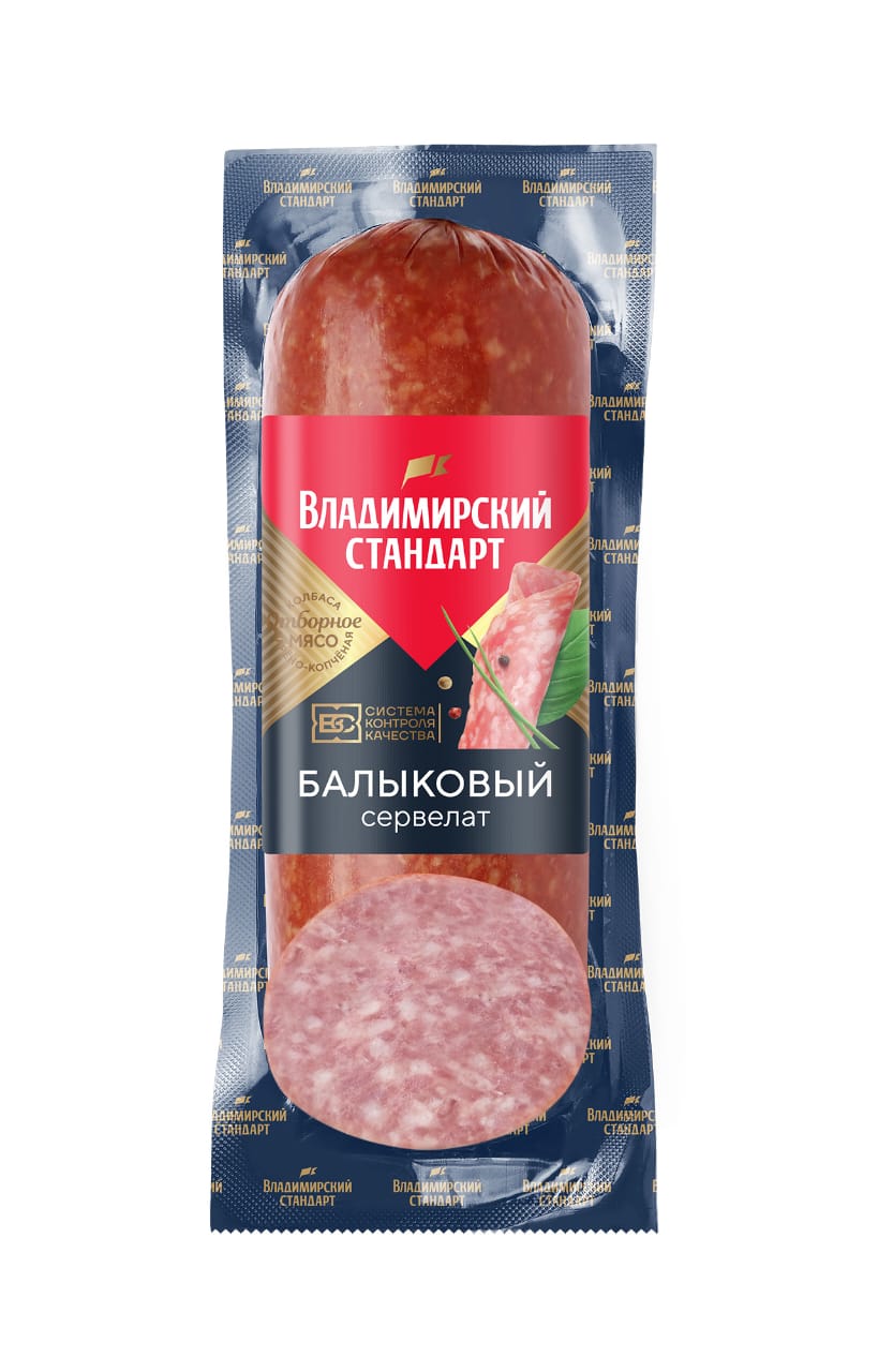 Колбаса ВладСтандарт в.к Балыковый 300 г