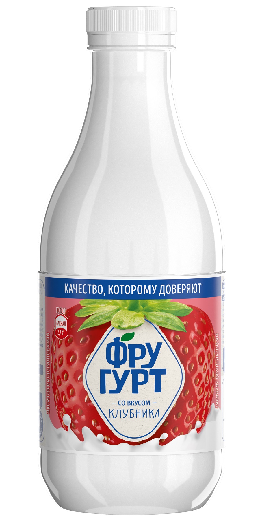 Напиток кислом. Фругурт Клубника 1% 930г ПЭТ