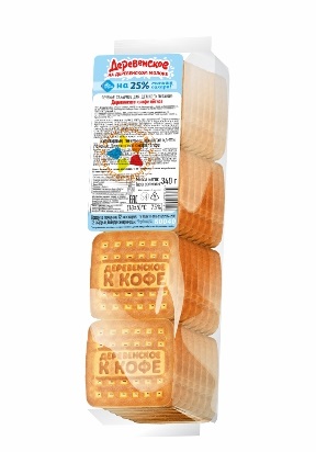 Печенье Сладкая Слобода Деревенское к кофе лёгкое 340г