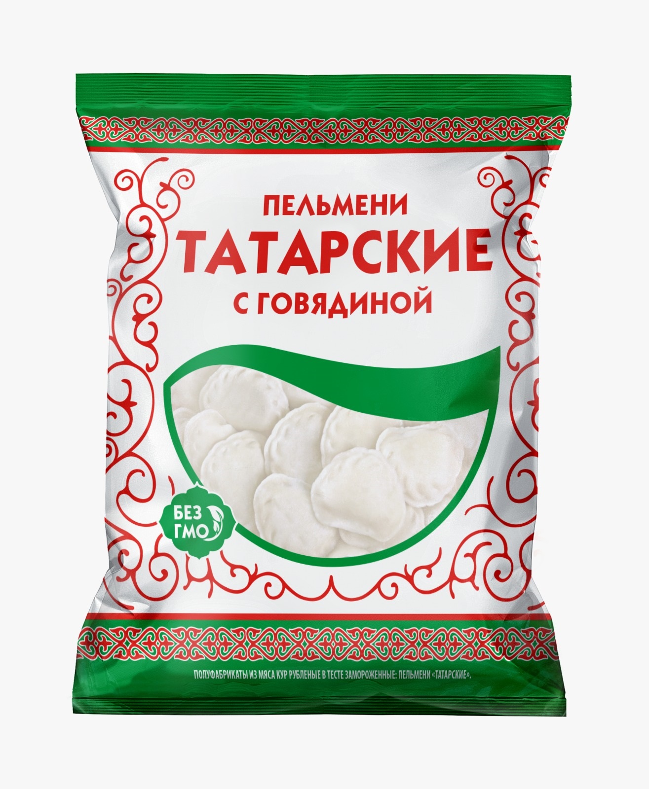 Пельмени Особый рецепт Татарские с говядиной классич форма ф/п 0,4 кг