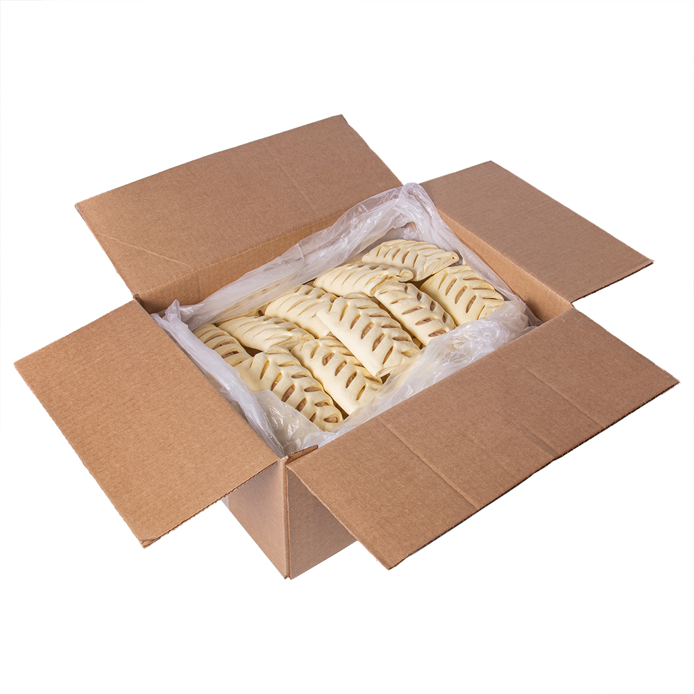 Слойка Русь-Бейкери дрожжевая с яблоком и корицей н/гот кор 75шт* 80гр