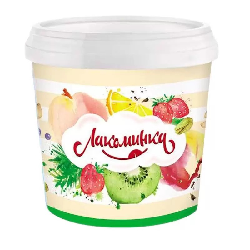 Йогурт Лакоминка Абрикос м.д.ж. 3,3% Пласт. ведро 3кг