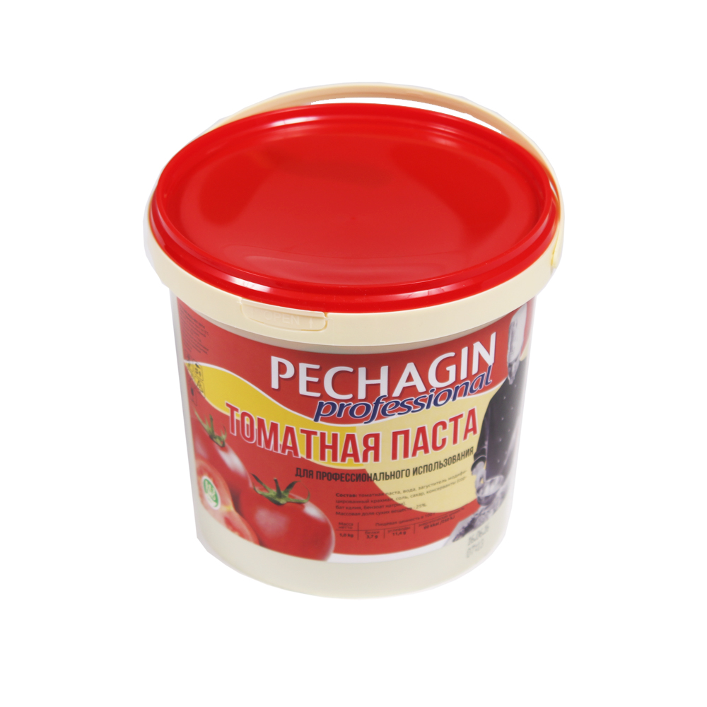 Томатная паста Pechagin Professional ведро 1 кг