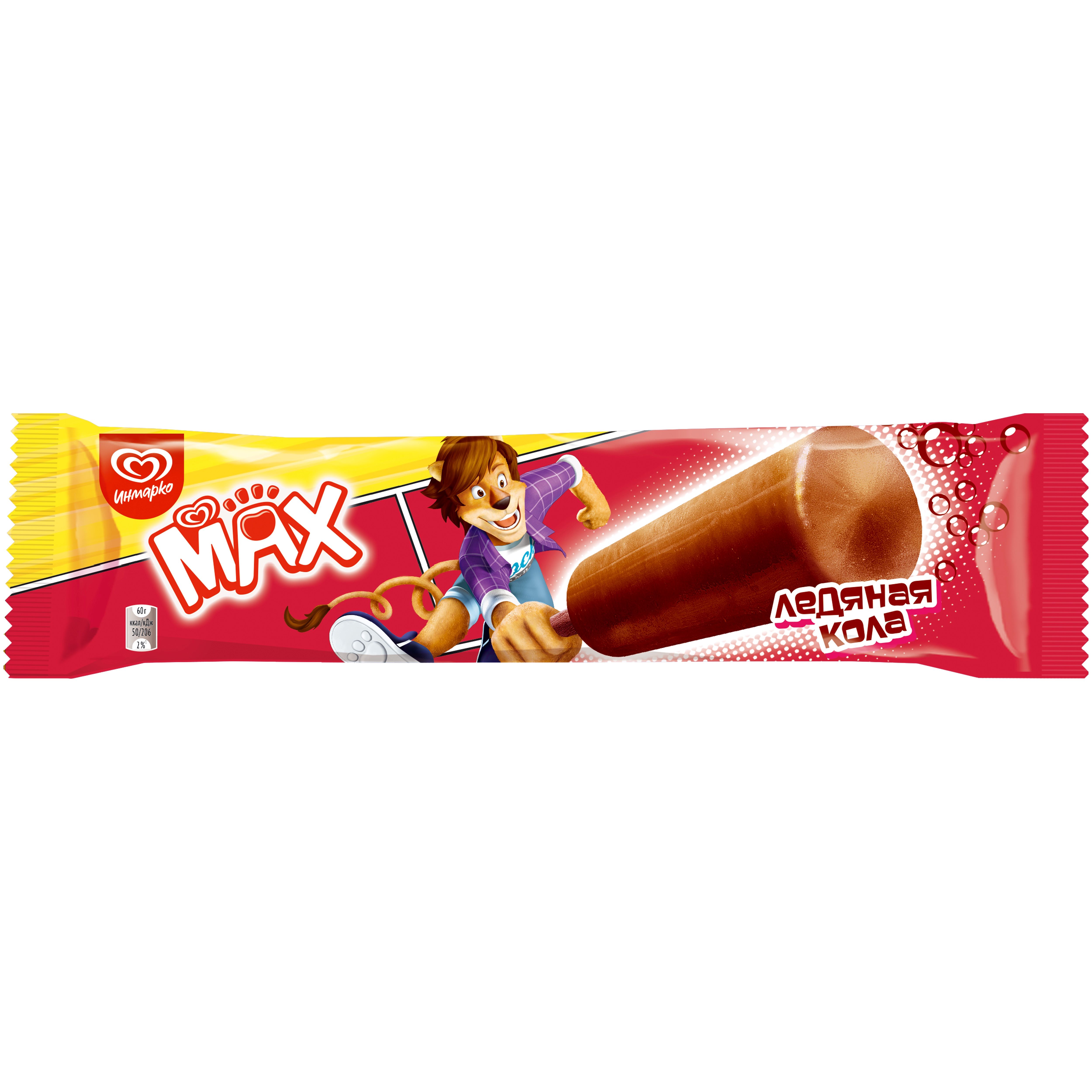 Мороженое ЮЛ фр.лёд МАХ КОЛА 40*60г