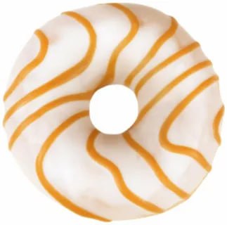 Донат Stokson CARAMELOVE с карамельной начинкой коробка 12 шт*67 г