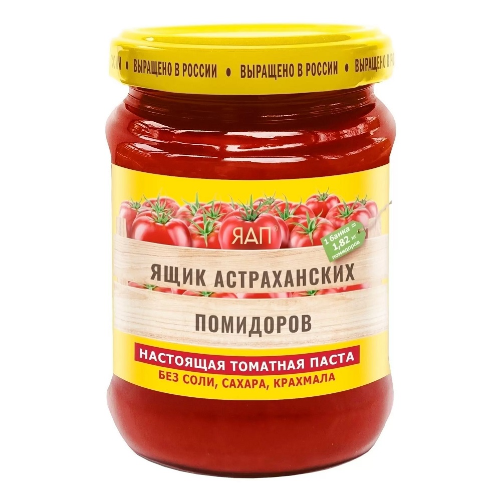 Томатная паста Ящик АСТРАХАНСКИХ помидоров 260гр