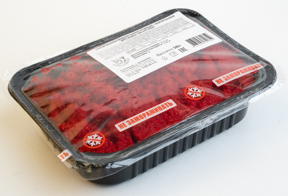 Икра мойвы Европром пинк 500 г имит. АКЦИЯ 6 мес