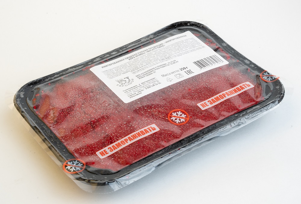 Икра мойвы Европром пинк 250 г имит. АКЦИЯ 6 мес