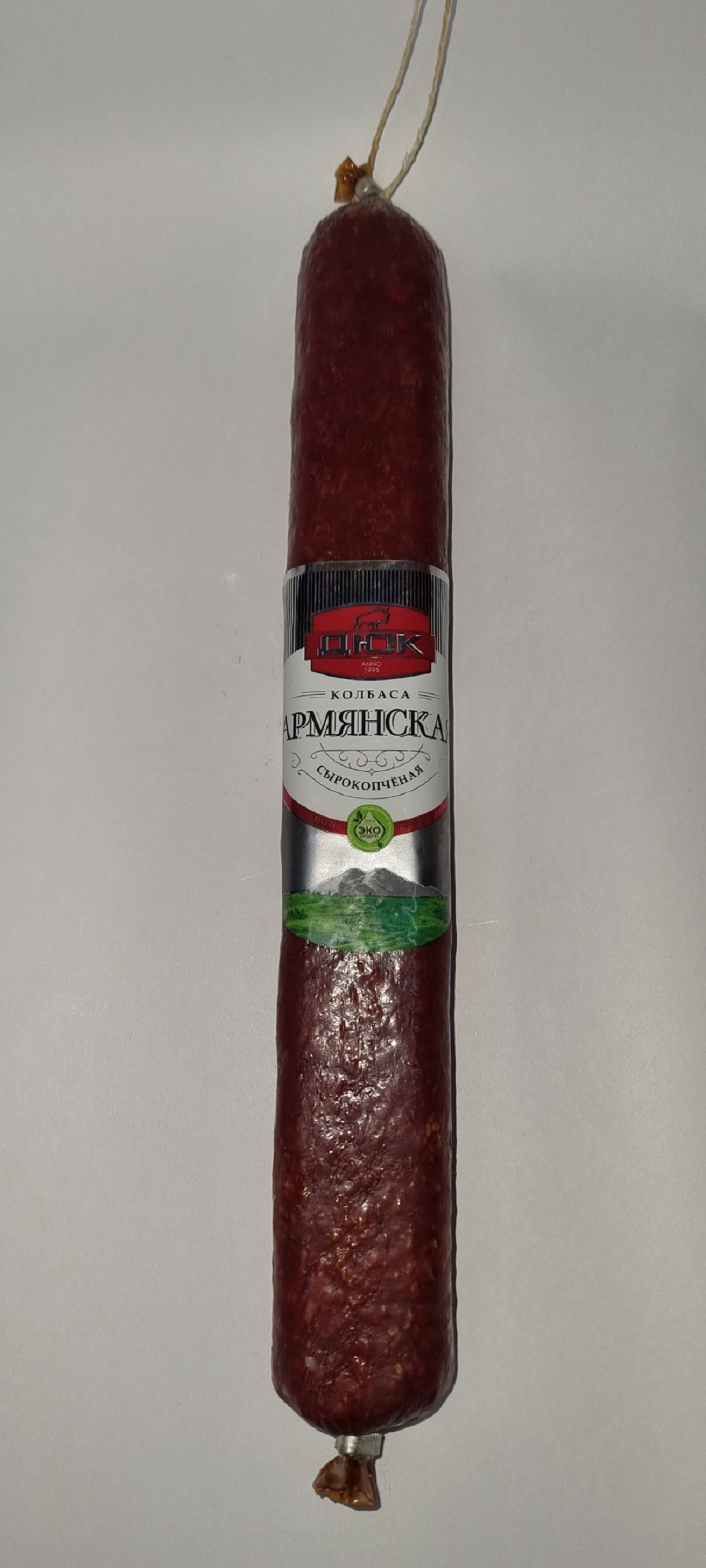 Колбаса с/к ДЮК Армянская в/у вес ~400 г