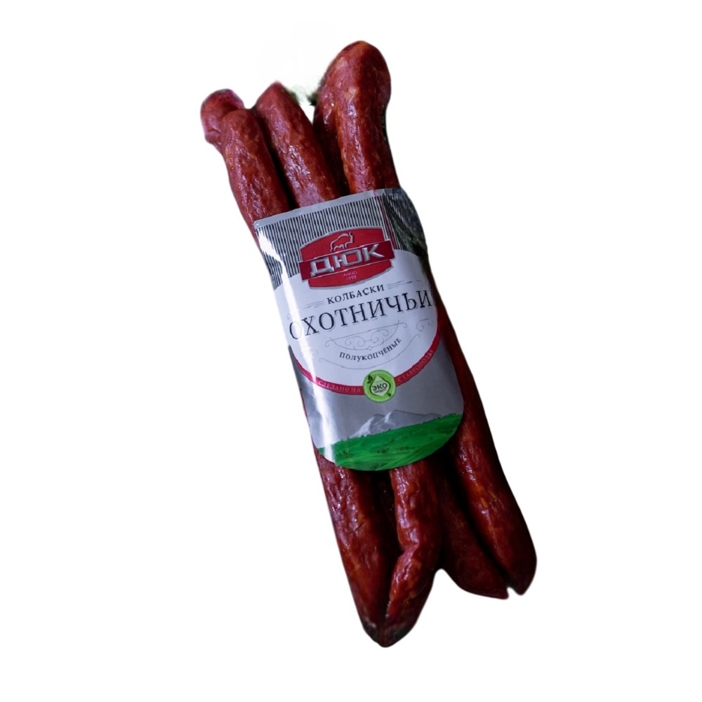 Колбаски в/к Дюк Охотничьи в/у вес ~400г
