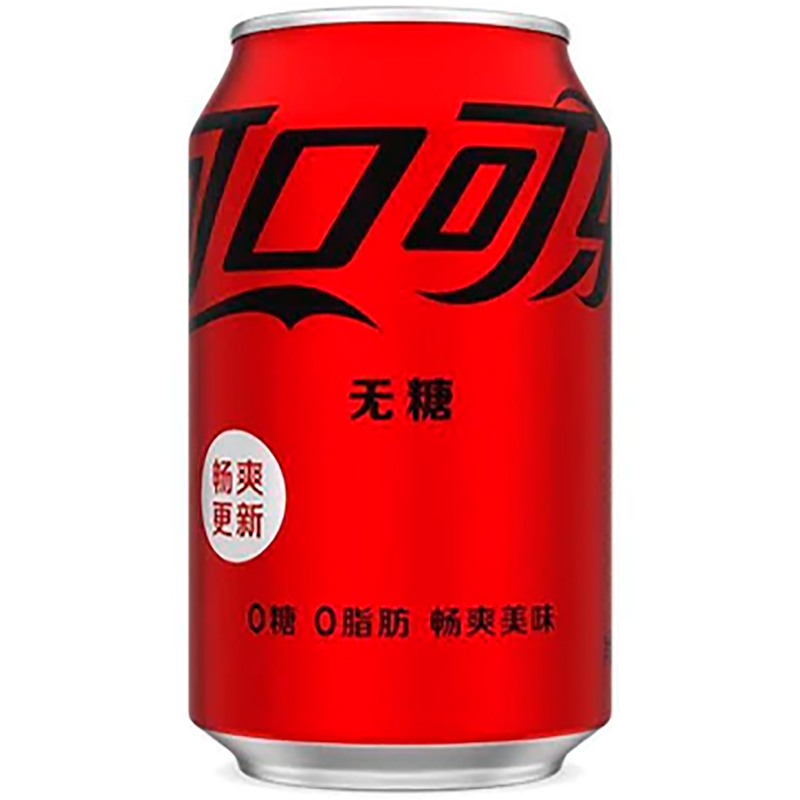 Кока-Кола Zero (без сах.) Низкая банка 330 мл