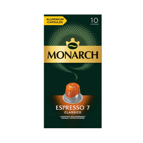 Кофе Монарх Эспрессо 7 натур.молотый 10*52г 457