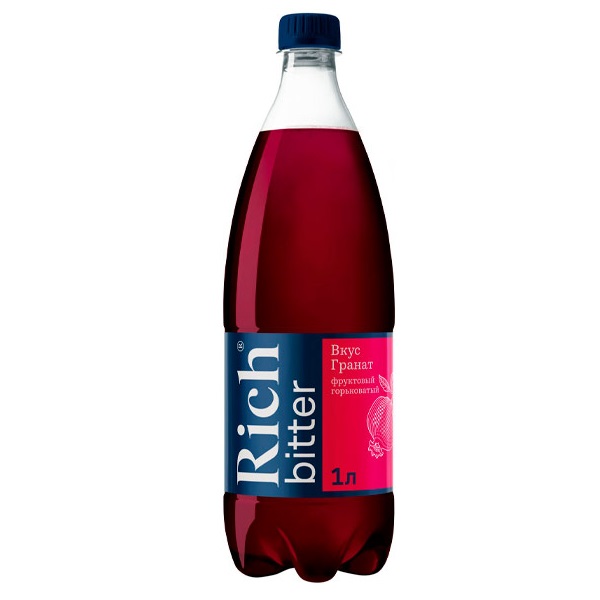 Газ напиток Рич гранат 1,0л ПЭТ *12