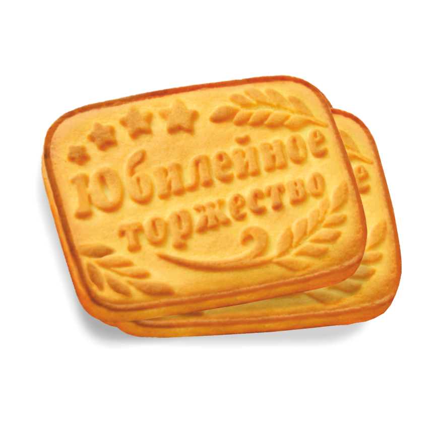 Печенье Сладкая Слобода Сахарное Юбилейное торжество 380гр/18шт