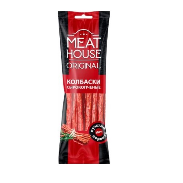 Колбасное изделие Кнуты  Meat House Original классические с/к ф/п 70г*16