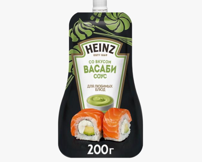 Соус Heinz Васаби, дой-пак, 200г